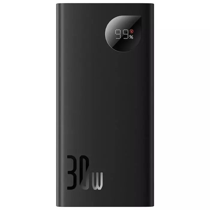 پاوربانک بیسوس 30W مدل Adaman2 Digital Display PPAD040101 با ظرفیت 10000 میلی آمپر ساعت